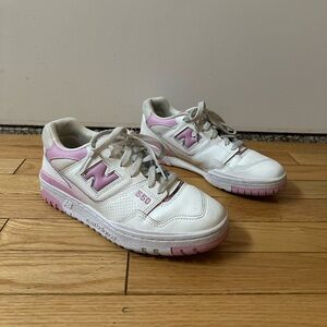 New balance 550’s women’s pink sneakers